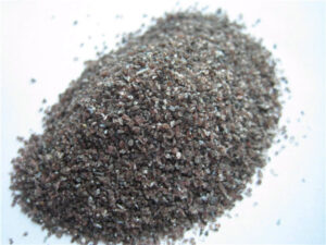 óxido de alumínio marrom