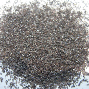 Óxido de alumínio castanho para remoção de ferrugem